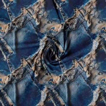 Økotex bomulds jersey, Jeans 3