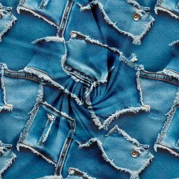 Økotex bomulds jersey, Jeans 2