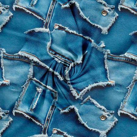 Økotex bomulds jersey, Jeans 2