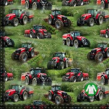 Økotex bomulds jersey, Traktor
