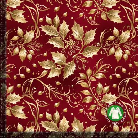 Økotex bomulds jersey, Kristtjørn guld