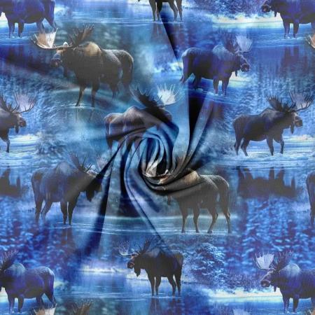 Økotex bomulds jersey, Elge