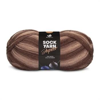 Jupiter Sock yarn, Brun