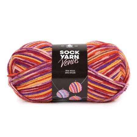 Venus Sock yarn, Rød mix