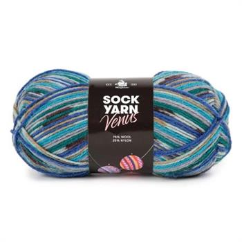 Venus Sock yarn, Blå mix
